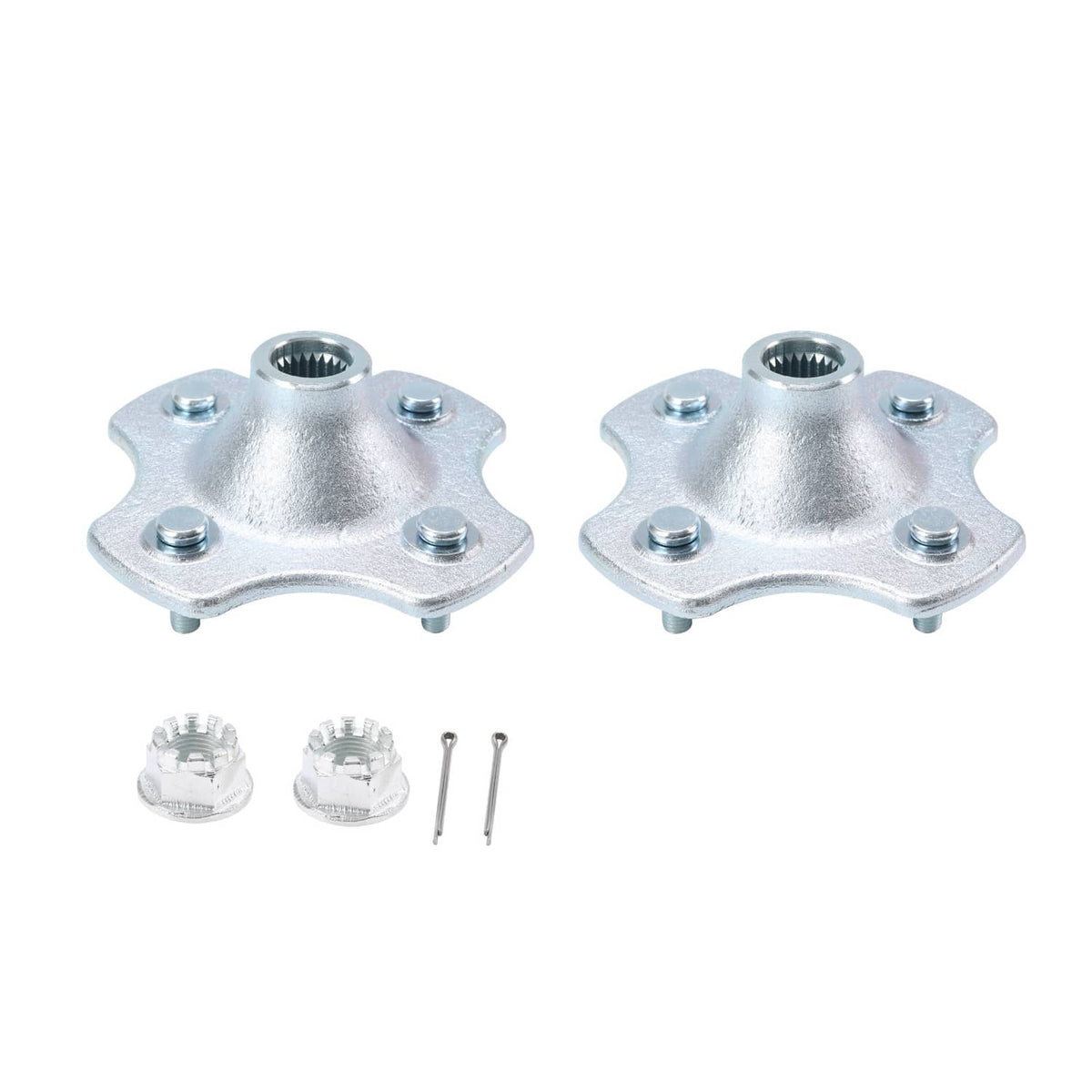 Solidspare For Honda TRX300FW Fourtrax 300 4X4 1988-1991 Rear Axle Shaft W/ Wheel Hub Nuts