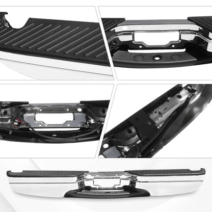 Solidspare New Rear Step Bumper Assy Chrome For 97-04 Ford F-150 97-99 F-250 FO1103101