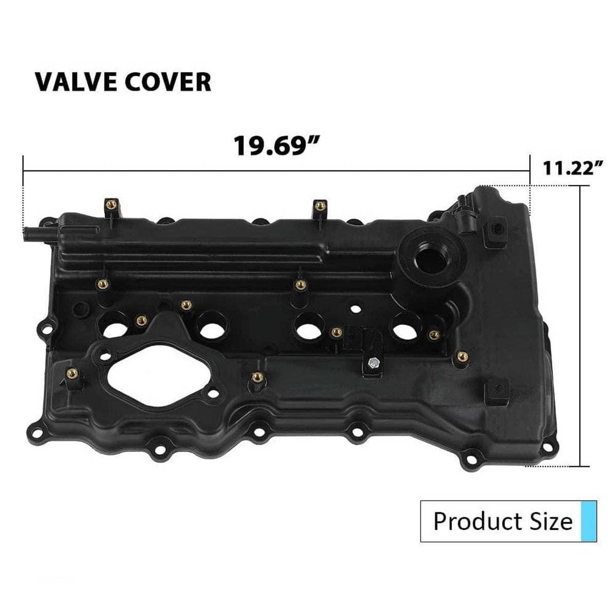 Solidspare Valve Cover w/ Gasket 224102G710 for Hyundai Tucson 2014-2015 Kia Optima 2011-15