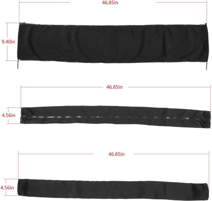 Solid Spare Marine Cable-Hose Rigging Protector Cover 48" Zippered Sleeve ZRS-1-DP Outboard