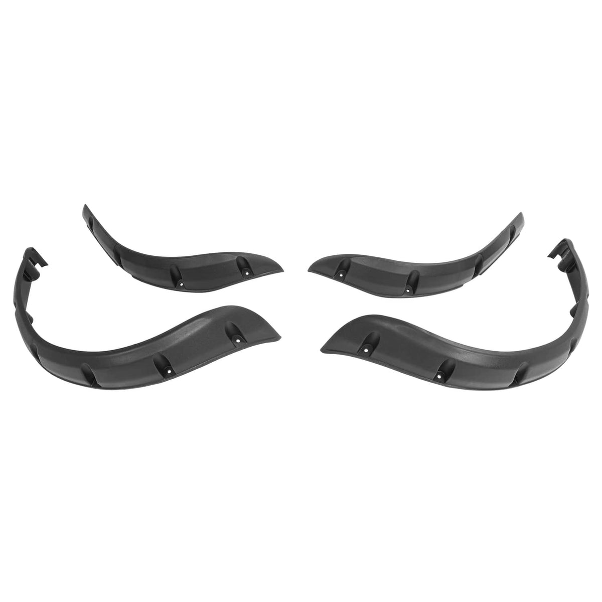 Solidspare 4 PCS Front and Rear Golf Cart Standard Fender Flares Set for Club Car Precedent