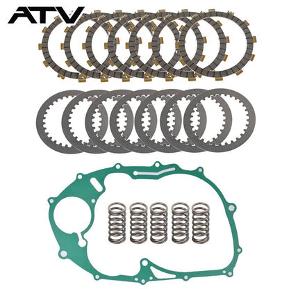 Solidspare For 1998 1999-2011 3B6-W001G-00-00 Yamaha V Star 650 Clutch Plate Kit