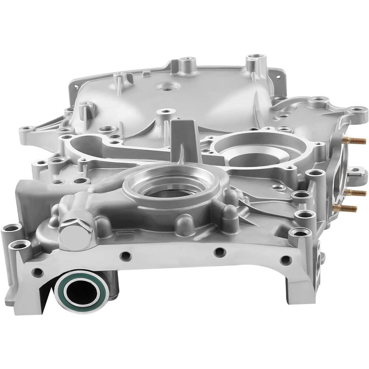 Solidspare Engine Timing Cover w/Oil Pump for 2005-15 Toyota Tacoma 16V DOHC L4 2TRFE 2.7L