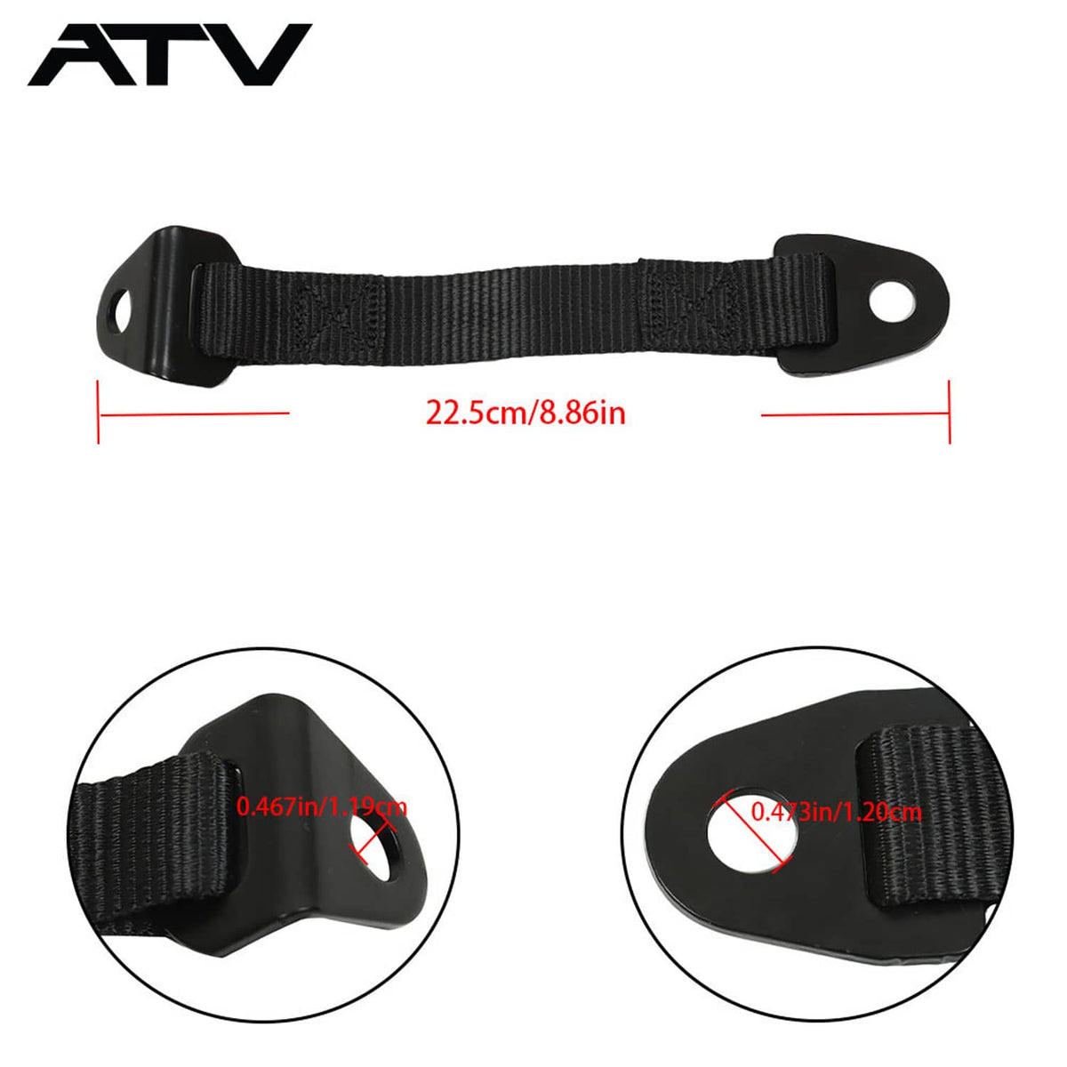 Solidspare Car Door Limiting Straps Belt 2017-2022 Fits For Can AM Maverick X3
