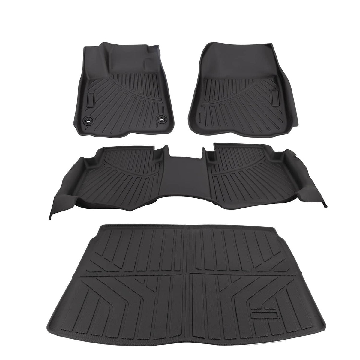 Solidspare Floor Mats & Cargo Liner(Include Hybrid) for Honda CR-V 2023-2025 TPE Custom Fit