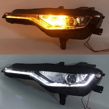 Solidspare Fit For 2019-2024 Chevy Camaro LS/RS/SS w/ LED DRL Headlight Left+Right Pair