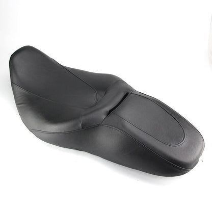 Solidspare Driver Passenger Black Seat For Harley Touring Road King Street Glide 08+