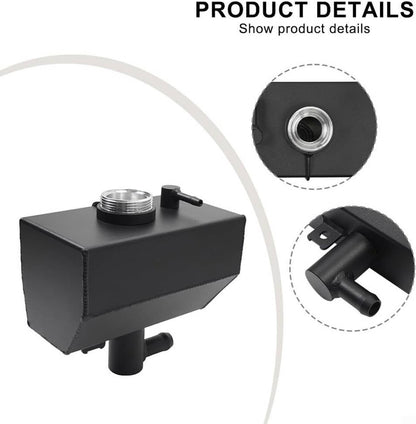 Solidspare Engine Coolant Reservoir 68364312AC For 2018-2024 Jeep Wrangler JL 2.0L Aluminum