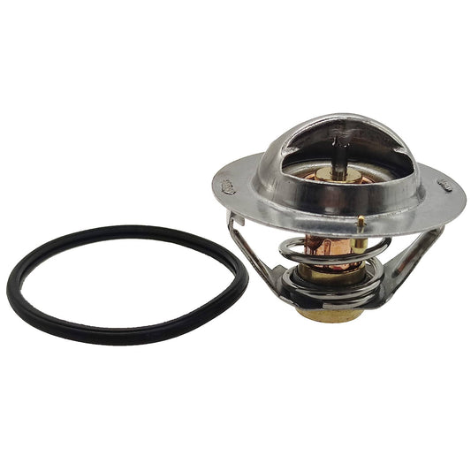 Solid Spare 76℃ 168.8℉ Thermostat 5337966 w/ O-Ring Seal for 98.5-02 Cummins 5.9 24V ISB