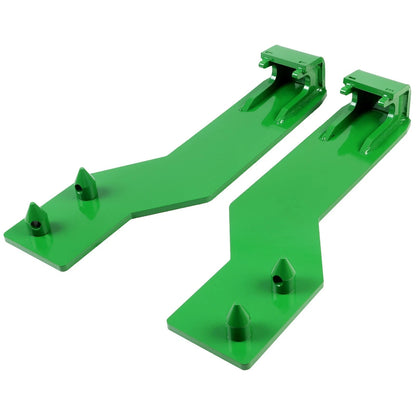 Mounting Brackets Weld On Quick Tach for John Deere 120E 120R 200CX 200X Tractor