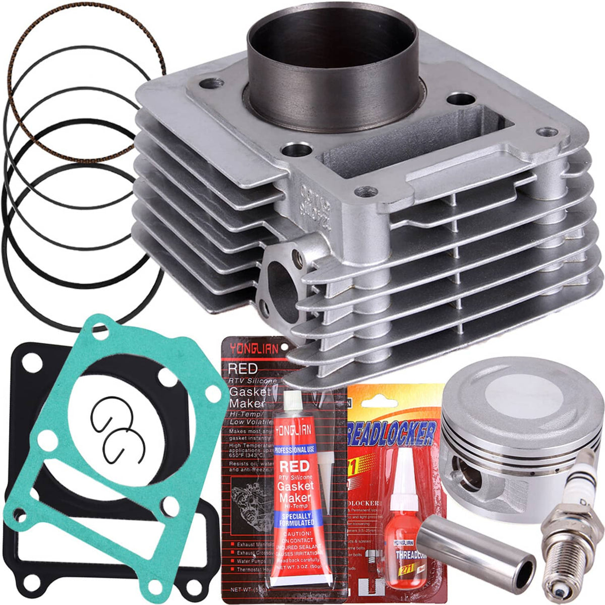 Solidspare For Yamaha 150CC Big Bore Cylinder Piston Kits TTR125 TTR125E TT-R125L 2000-2009