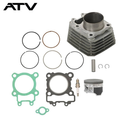 Solidspare For Kawasaki Bayou KLF 250 Cylinder Jug w/ New Piston & Top End Kit 2003-2010 11