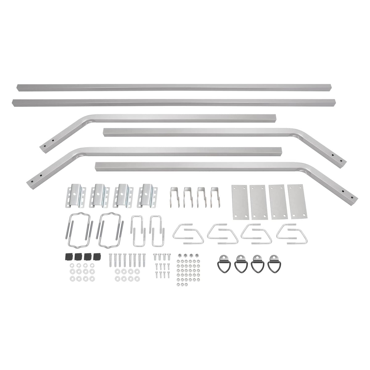 Solidspare Trailer Cross Bar System Kit Universal Heavy Duty Top Tier For Most Utility
