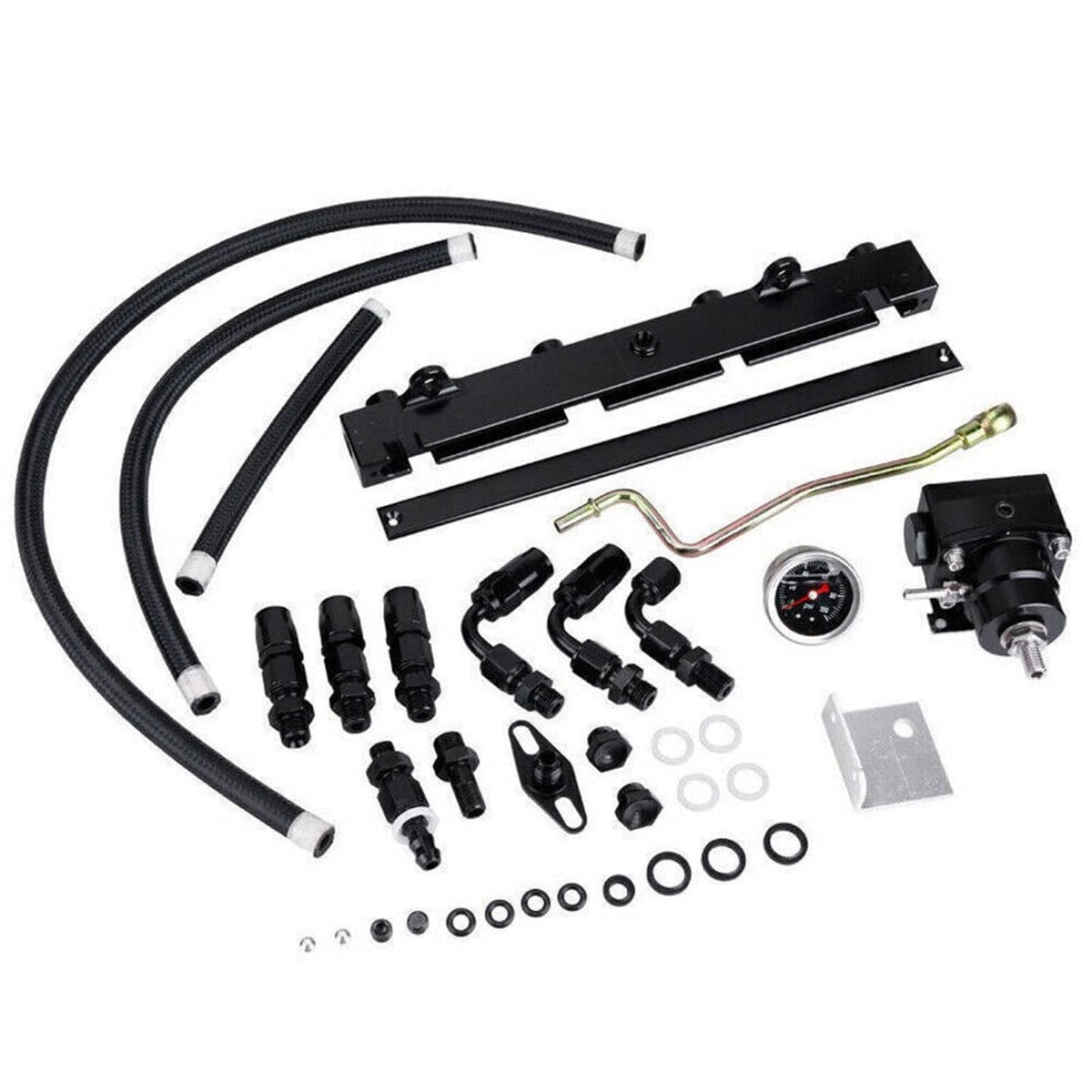 Solidspare K Series Tucked K Swap Fuel Line System Kit K20 K24 DC2 EG EK for Integra New
