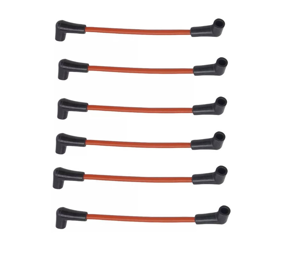 Solid Spare 6x Johnson Evinrude 582365 802505 Outboard 9” Premium Spark Plug Wire 18-5231-1