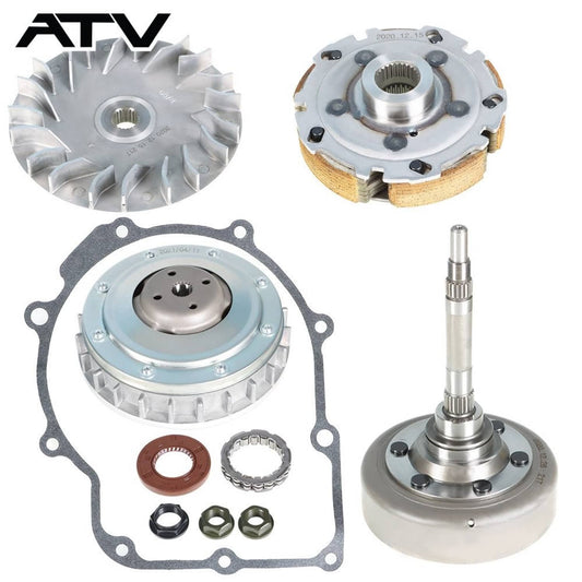 Solidspare Wet Clutch Sheave Housing Bearing Gasket Kit For Yamaha Rhino Grizzly 660 02-08