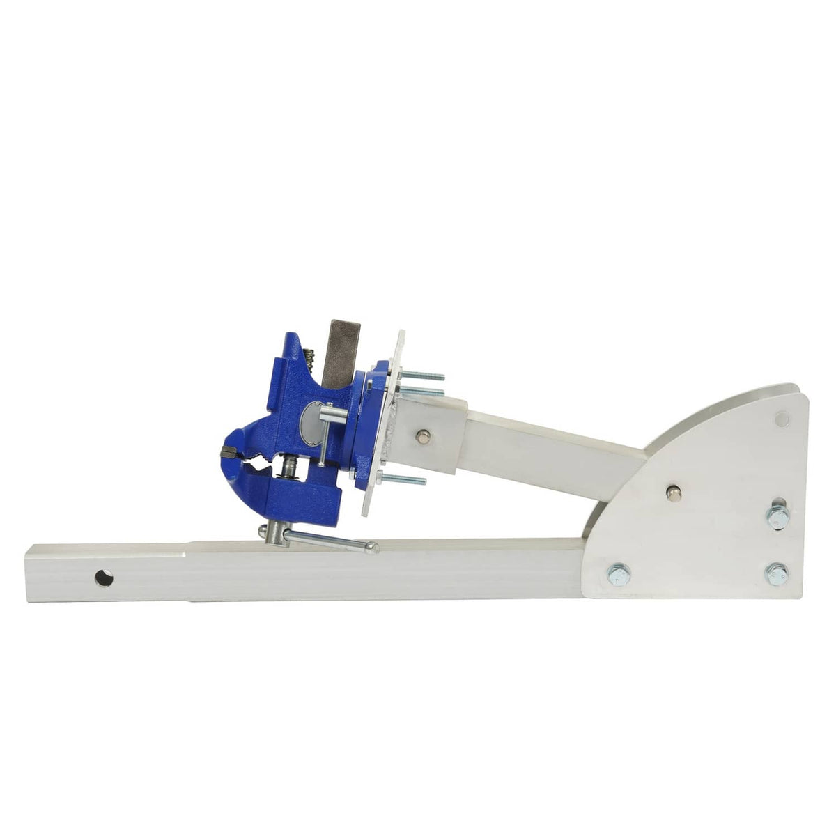 Solid Spare Hitch Mount Workstation Portable Vise 4.5 inch For Trailer Receiver Hitch
