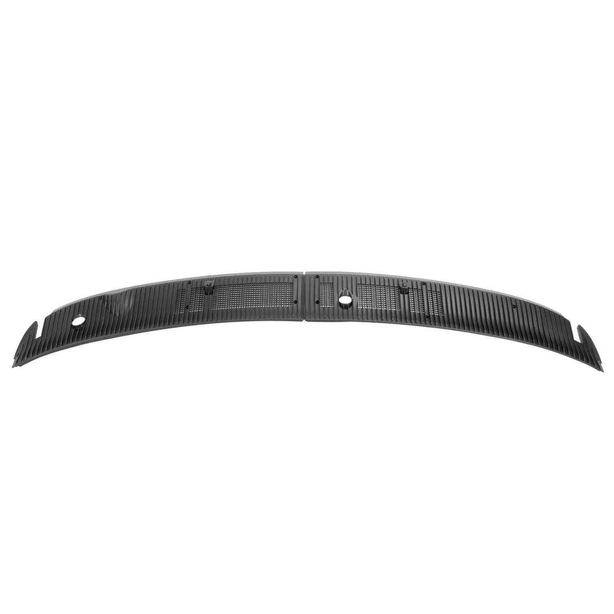 Solid Spare Wiper Cowl Panel Grille Screen ABS For Ford E VAN E-150 E-250 E-350 Super Duty