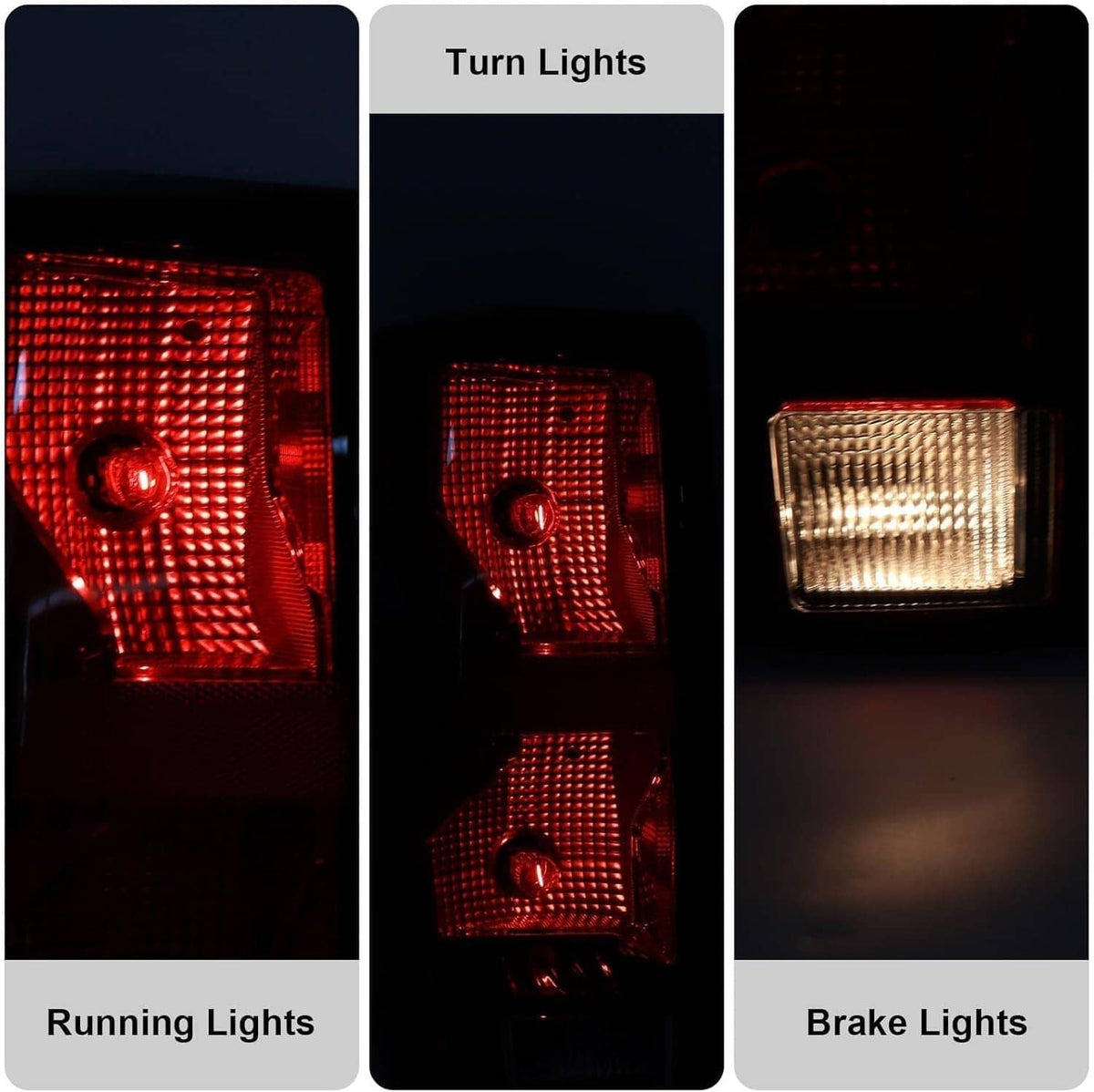 Solidspare LED Tail Light Brake Lamp W/ Bulb Right Passenger For 2023-2024 Chevy Colorado