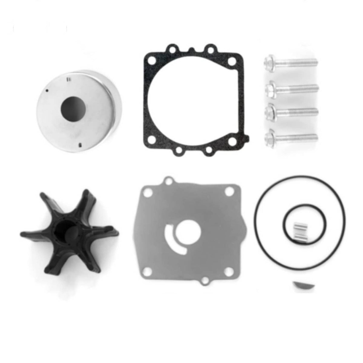 Solid Spare Water Pump Impeller Kit 6E5-W0078-A1-00 For Yamaha115 130 HP Outboard 18-3373