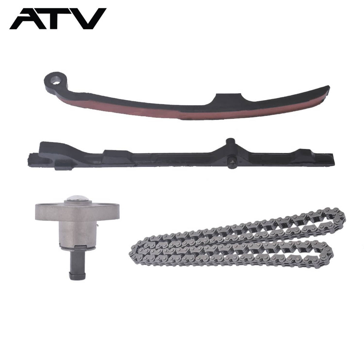 Solidspare Cam Timing Chain & Guides Tensioner Assy For Honda Sportrax 400 TRX400EX TRX400X