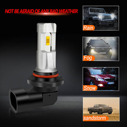Solidspare 6000K LED Headlight Bulb High & Low Light For 2004-2015 Honda Civic Sedan 4-Door