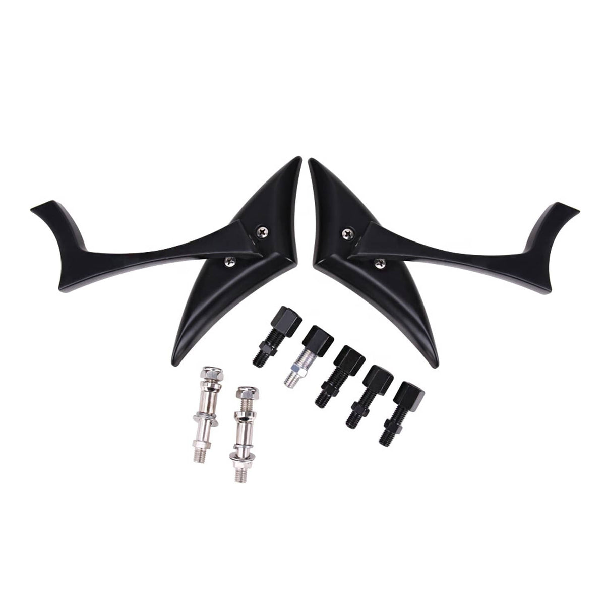 Solidspare Motorcycle Rearview Side Mirrors For Harley Touring Electra Glide Ultra Classic