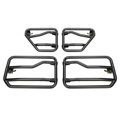 Solid Spare Steel Tube Doors Half Door For Jeep Gladiator Wrangler JL 2018-2024 77072498AC