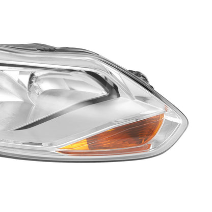 Solid Spare Chrome Headlight Headlamp Replacement Passenger Side For Ford Focus 2012 13 14