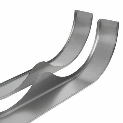 Solidspare 2PC Tandem Axle Trailer Fenders Teardrop Round For 13" 14" 15" Enclosed Trailers