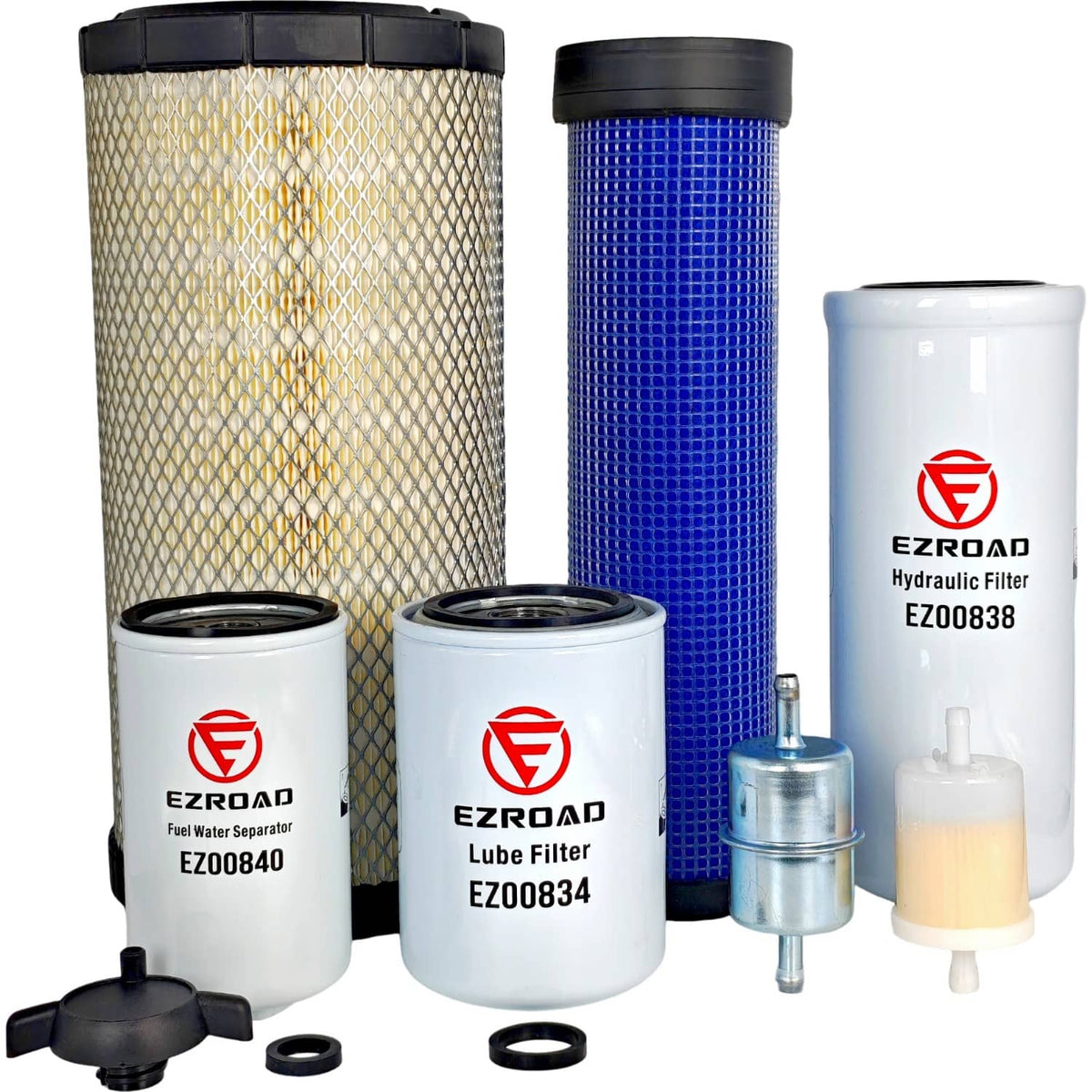 Solid Spare Maintenance Filter Kit Fit for Case 70XT with Turbo 4T-390 Diesel Engine