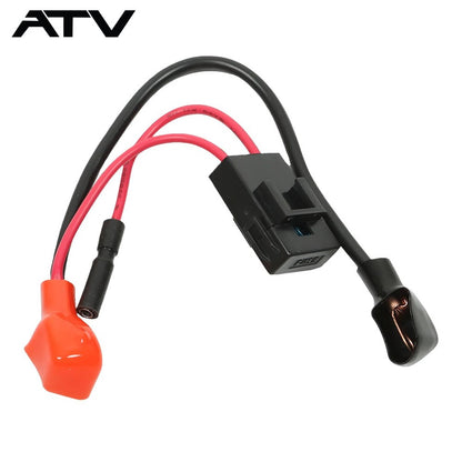 Solidspare Generic For Honda TRX400EX Starter Relay Solenoid& Positive Side Battery Cable