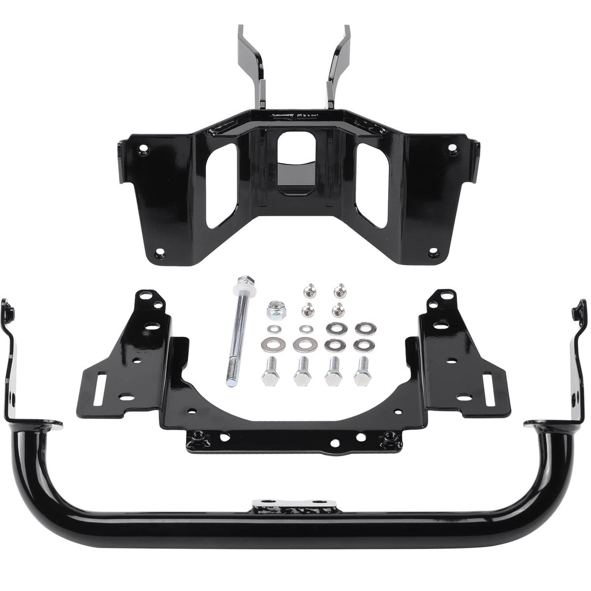 Solidspare Headlight Fairing Windshield & Bracket Fit For 2018-Up Harley Softail StreetBob