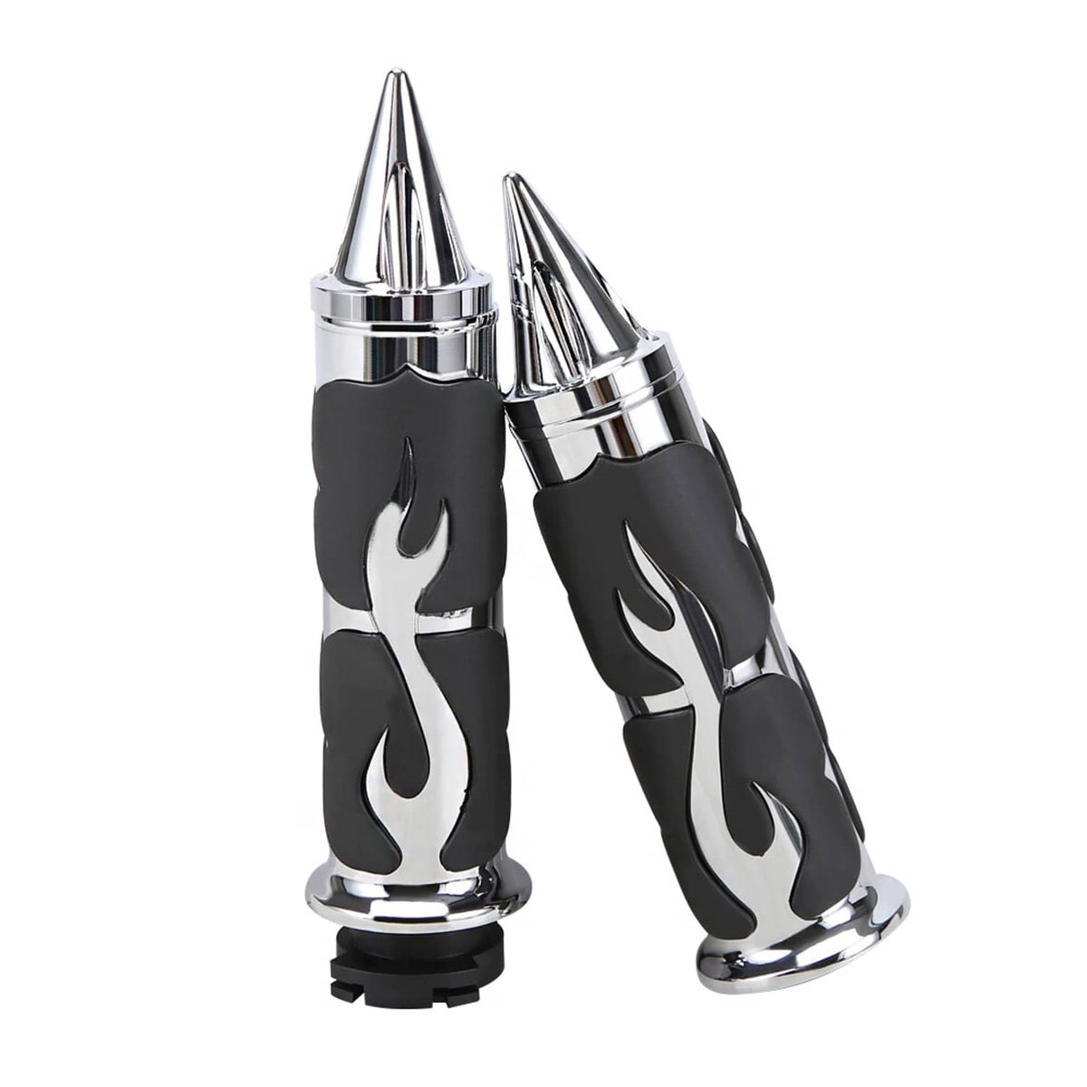 Solidspare 1'' Motorcycle Handle Bar Hand Grips Fit for Harley Sportster XL1200 883 Dyna