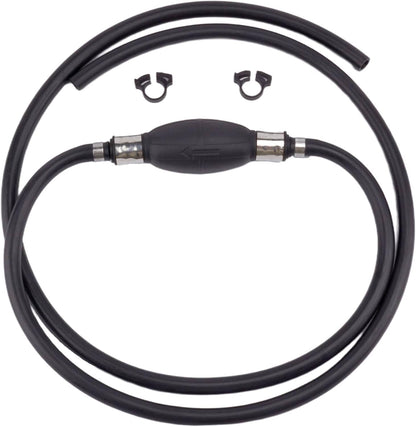 Solid Spare 3/8" Fuel Gas Hose Line Assembly with Primer Bulb Marine Outboard Boat RV Motor