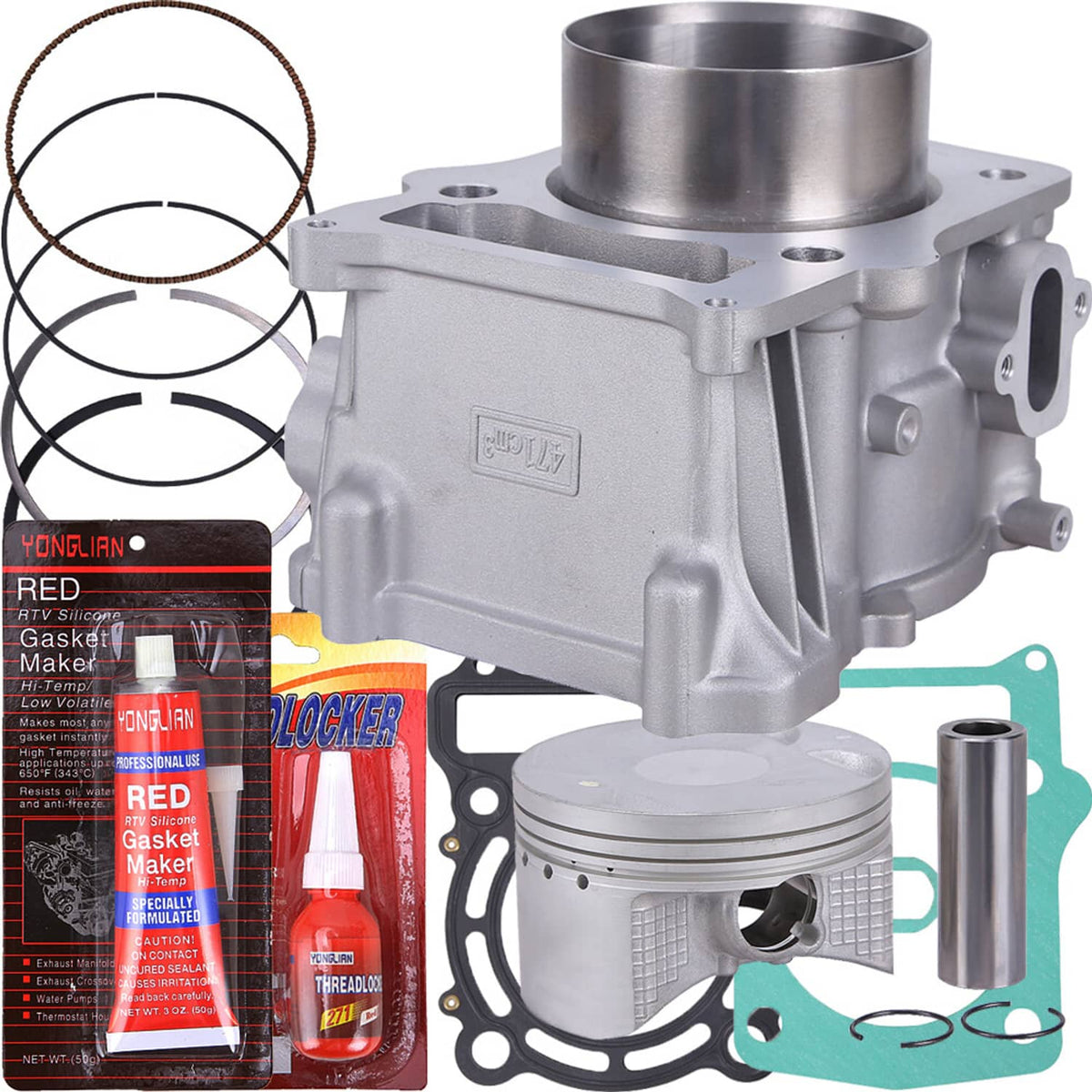 Solidspare Cylinder Repair Kit For HISUN ATV UTV 500 MASSIMO BENNCHE COLEMAN SuperMach HS