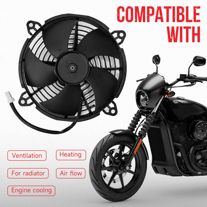 Solidspare FOR HARLEY Street 750 XG750 2015-2020 NEW ENGINE RADIATOR COOLING FAN MOTOR