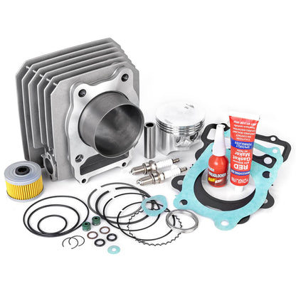 Solidspare New Cylinder Piston Top End Rebuild Kit For Honda TRX 300 2x4 & 4x4 FW 1988-2000