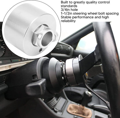 Solidspare New Steering Wheel Quick Release Disconnect Hub 3/4" Shaft Size For IMCA NHRA