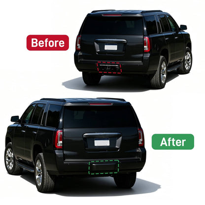 Solid Spare For GMC Yukon XL Denali 2015-2020 #23142974 #GM1180181 Rear Trailer Hitch Cover