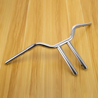 Solidspare Chrome 14" MX-T Bars Handlebar For Harley Sportster XL Iron 883 1200 48 FLST US