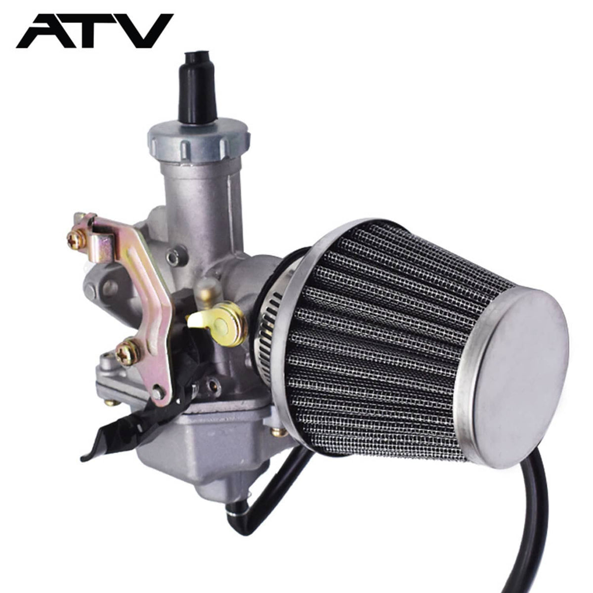 Solidspare Carburetor Carb & Air Filter Fit For Honda Fourtrax TRX200SX 1986