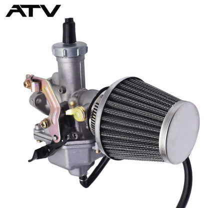 Solidspare Carburetor Carb & Air Filter Fit For Honda Fourtrax TRX200SX 1986