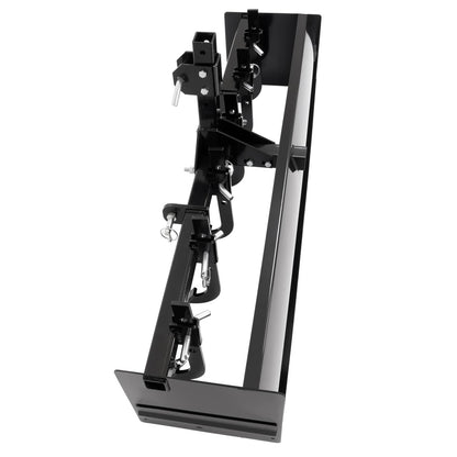 Solidspare 55" Tow Behind Box Scraper Blade Three-Point Quick Hitch For Cat 0 Cat 1 Tractor