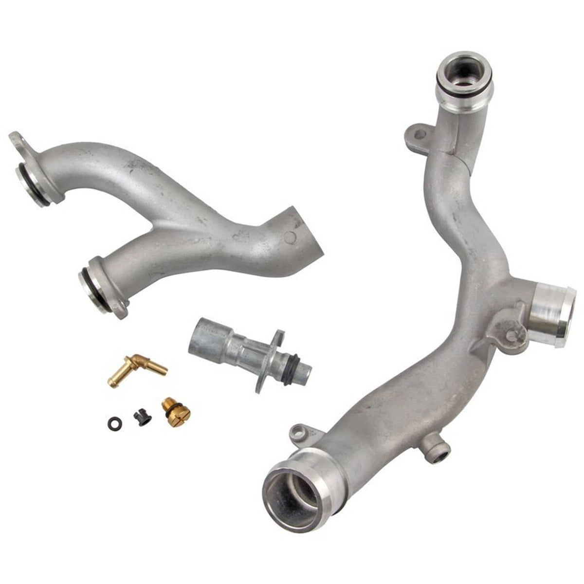 Solidspare New Upgraded Metal Coolant Water Pipe System Kit For Land Rover Jaguar 5.0L