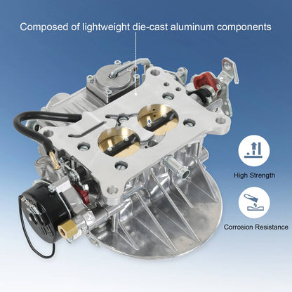 Solidspare 350 CFM 2-barrel Carburetor For 0-80350 Street Avenger Carburetor Electric Choke