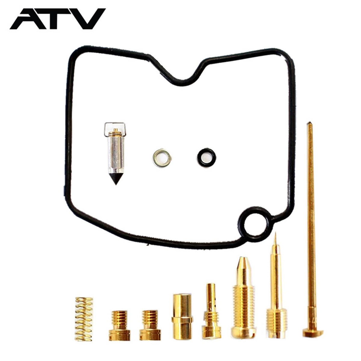 Solidspare Carburetor Rebuild Kit For Arctic Cat 400 2004-2006 Four Wheeler