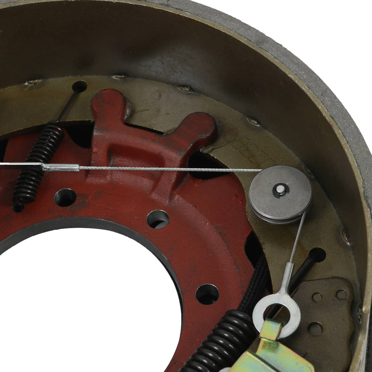 Solidspare NEW 4pcs 12-1/4x5" 12K 15K Electric Backing Plate Trailer Brake Fits Dexter 5"