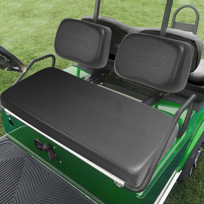 Solidspare Black Front Seat Back Cushion For Club Car DS Golf Cart 1979 1980-2000.5