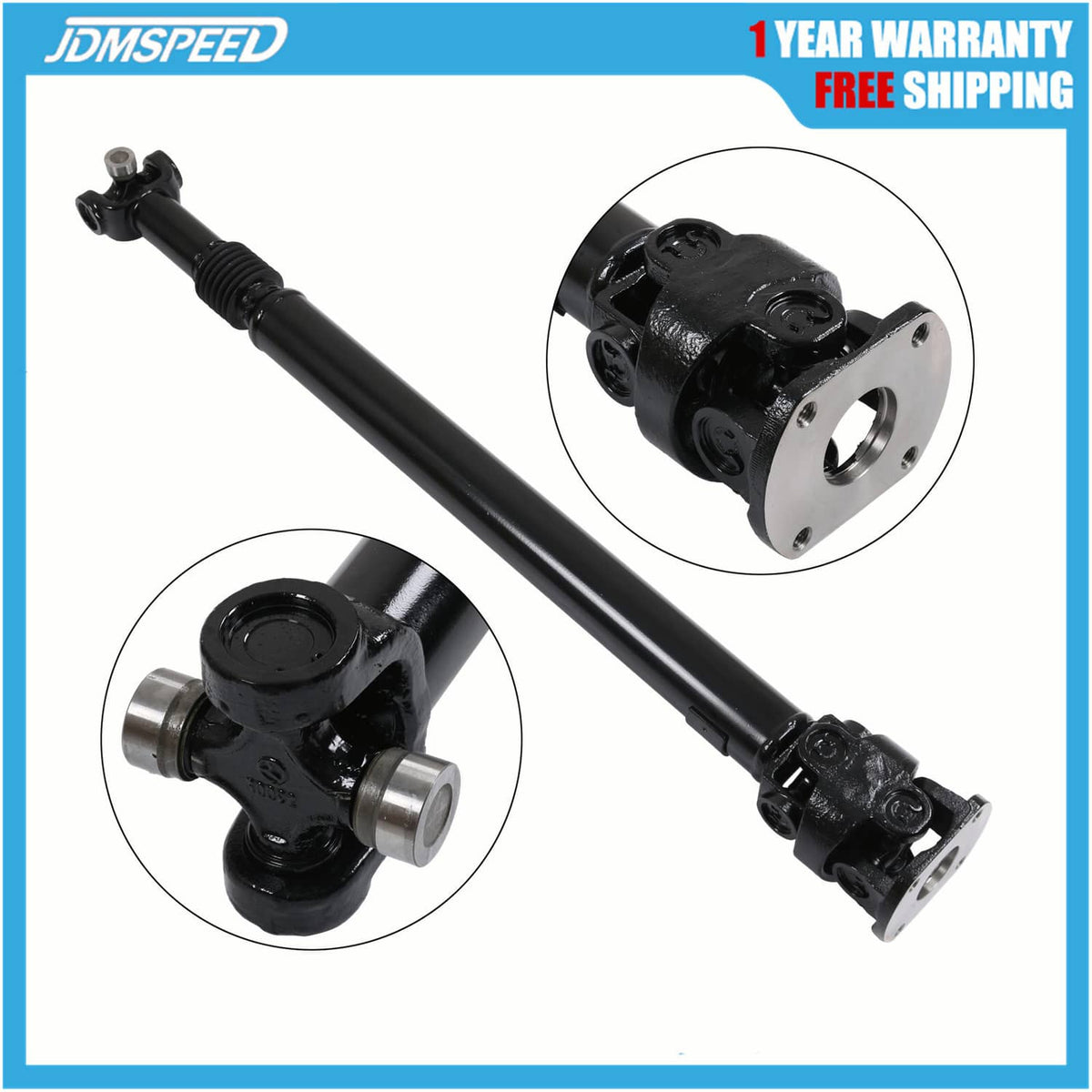 Solidspare Front Driveshaft Prop Shaft for 2003-2010 Ford F-250 Super Duty F-350 Super Duty